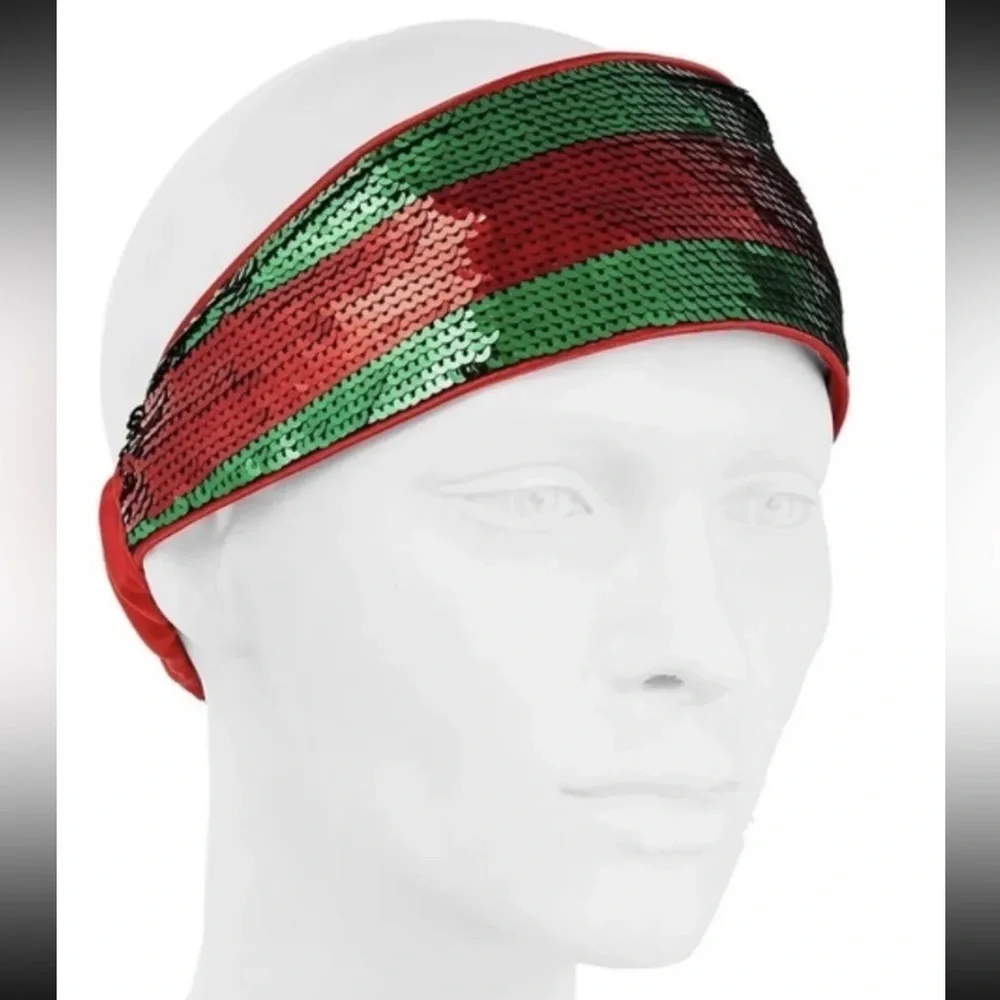 Gucci Web Paillette’s Sequenced Headband, Like New